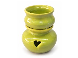 Hornito ceramico esmaltado ancho 2 piezas 